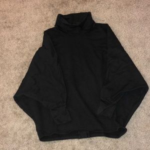 Anthropologie black turtleneck